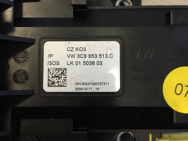 bontott VW PASSAT B6 Komplett Kormánykapcsoló (Bajuszkapcsoló)