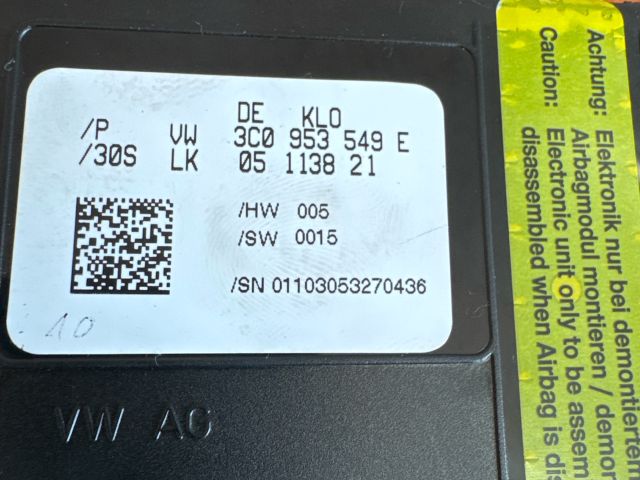 bontott VW PASSAT B6 Kormányoszlop Vezérlő