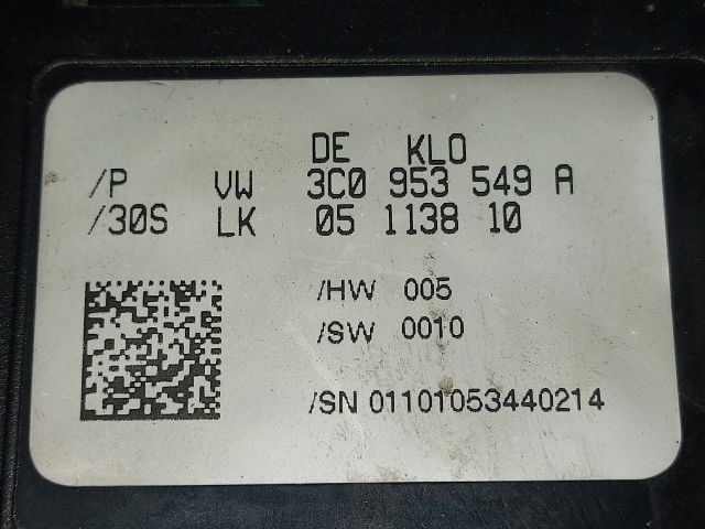 bontott VW PASSAT B6 Kormányoszlop Vezérlő