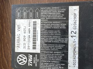 bontott VW PASSAT B6 Légzsák Elektronika