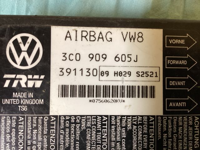 bontott VW PASSAT B6 Légzsák Elektronika