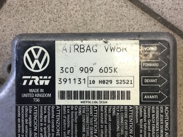 bontott VW PASSAT B6 Légzsák Elektronika