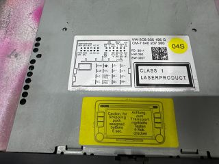 bontott VW PASSAT B6 Navigációs Fejegység