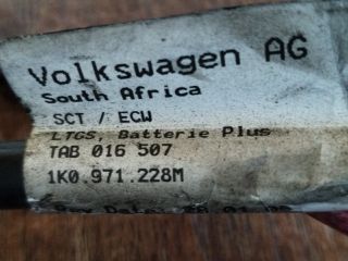 bontott VW PASSAT B6 Pozitív Kábel