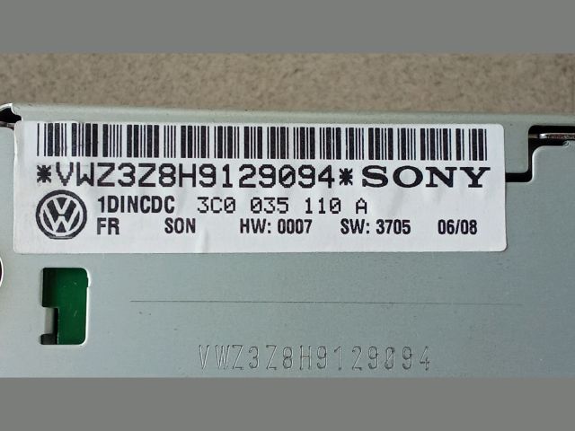 bontott VW PASSAT B6 Rádió / CD