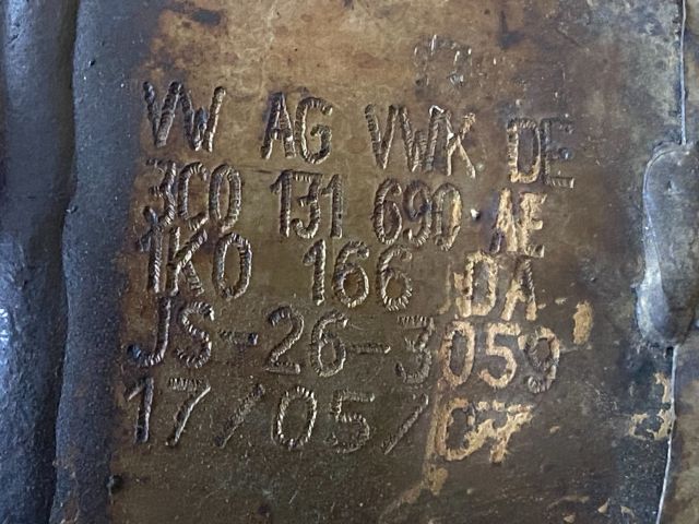 bontott VW PASSAT B6 Részecskeszűrő