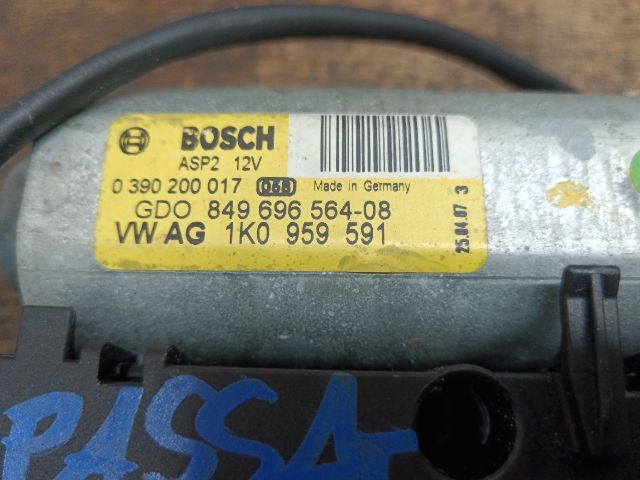 bontott VW PASSAT B6 Tetőablak Motor