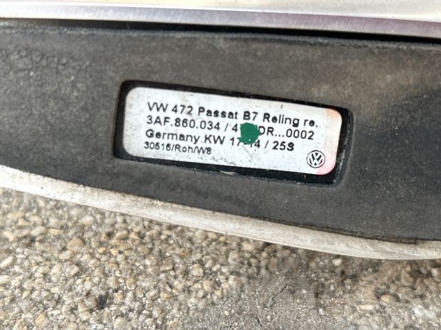 bontott VW PASSAT B6 Tetősín Pár