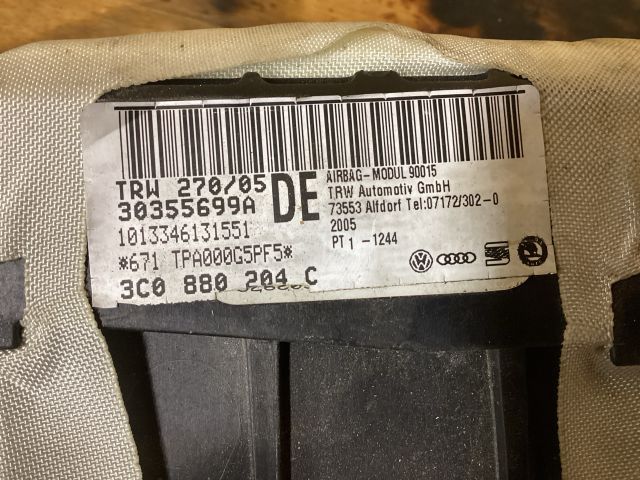 bontott VW PASSAT B6 Utasoldali Légzsák