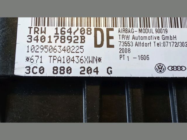 bontott VW PASSAT B6 Utasoldali Légzsák