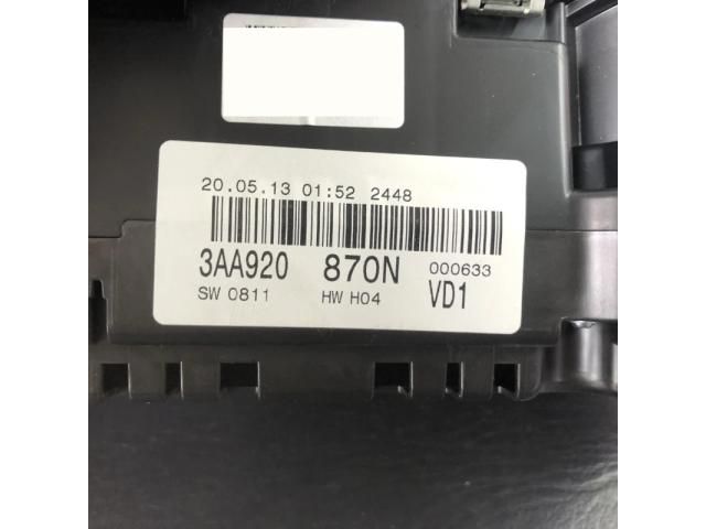 bontott VW PASSAT B7 Kilométeróra