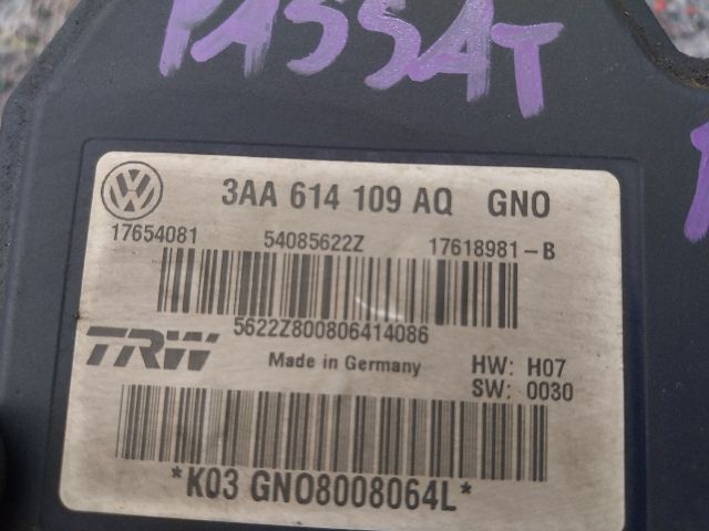 bontott VW PASSAT B7 ABS Kocka