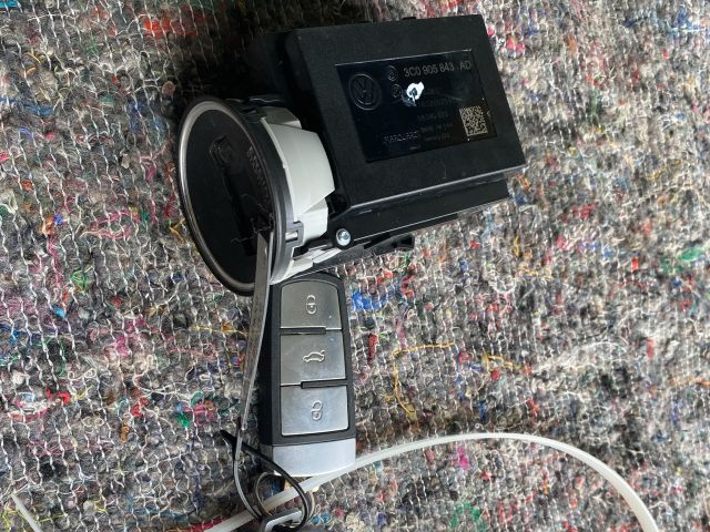 bontott VW PASSAT B7 Gyújtáskapcsoló Házzal