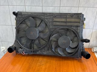 bontott VW PASSAT B7 Hűtő Ventilátor(ok), Radiátor(ok) Szett