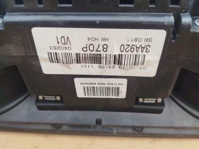 bontott VW PASSAT B7 Kilométeróra