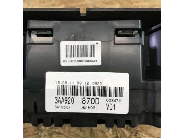 bontott VW PASSAT B7 Kilométeróra