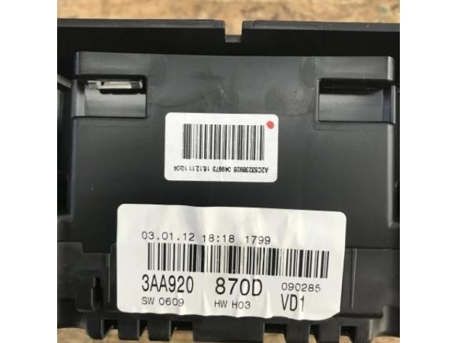 bontott VW PASSAT B7 Kilométeróra