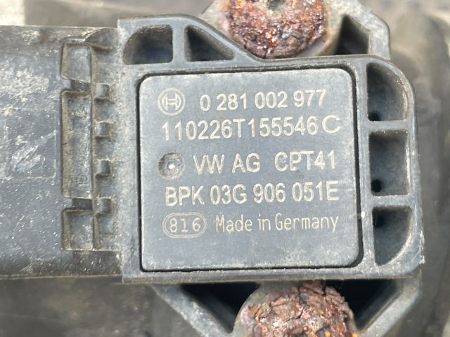 bontott VW PASSAT B7 Turbócső