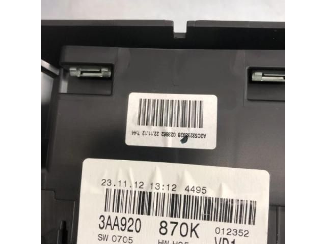 bontott VW PASSAT B7 Kilométeróra