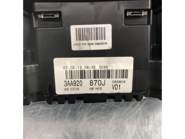 bontott VW PASSAT B7 Kilométeróra