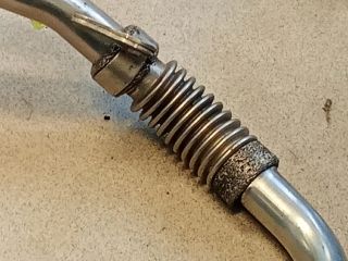 bontott VW PASSAT B7 EGR Hűtő Cső