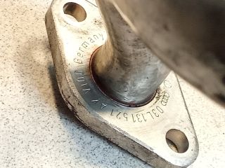 bontott VW PASSAT B7 EGR Hűtő Cső