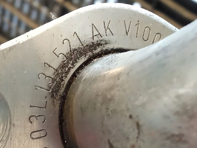 bontott VW PASSAT B7 EGR Hűtő Cső