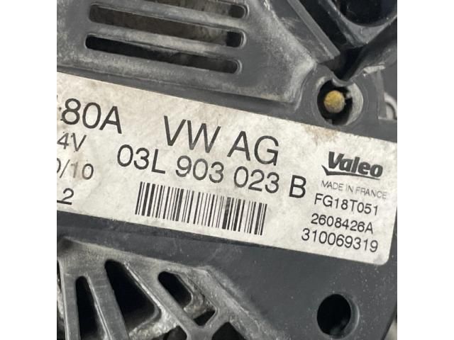 bontott VW PASSAT B7 Generátor