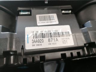 bontott VW PASSAT B7 Kilométeróra