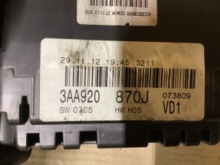 bontott VW PASSAT B7 Kilométeróra