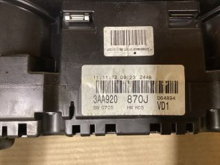 bontott VW PASSAT B7 Kilométeróra