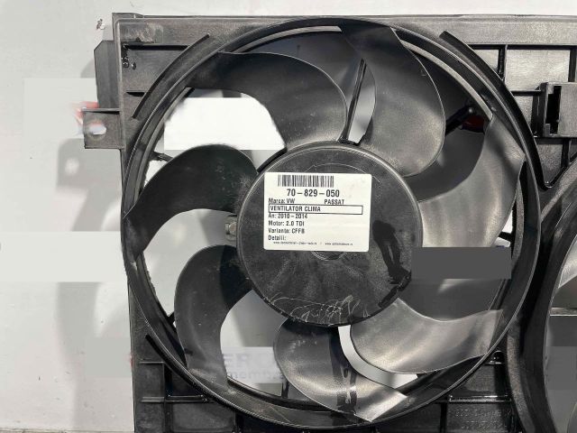 bontott VW PASSAT B7 Klímahűtő Ventilátor