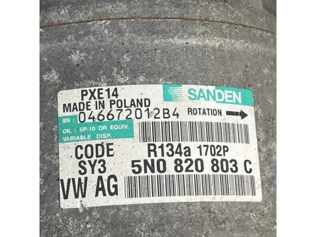 bontott VW PASSAT B7 Klímakompresszor