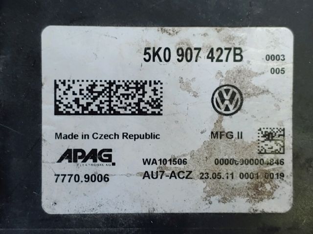 bontott VW PASSAT B7 Komfort Elektronika