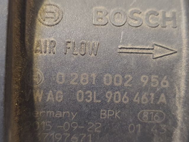 bontott VW PASSAT B7 Légtömegmérő