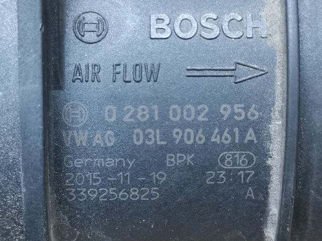 bontott VW PASSAT B7 Légtömegmérő