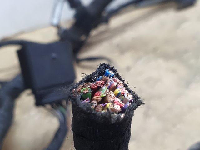 bontott VW PASSAT B7 Motor Kábelköteg