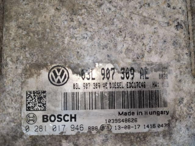 bontott VW PASSAT B7 Motorvezérlő