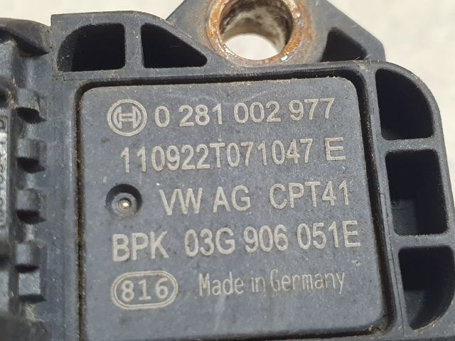 bontott VW PASSAT B7 Szívócső Nyomásérzékelő