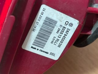 bontott VW PASSAT B7 Bal Belső Hátsó Lámpa