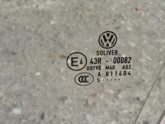 bontott VW PASSAT B7 Bal első Ablak