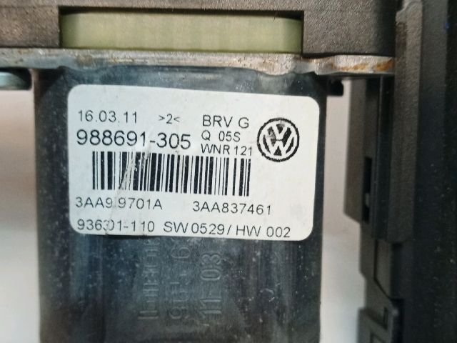 bontott VW PASSAT B7 Bal első Ablakemelő Motor