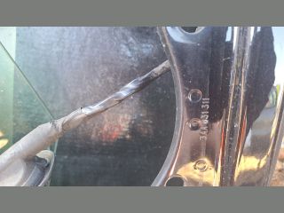 bontott VW PASSAT B7 Bal első Ajtó (Üres lemez)