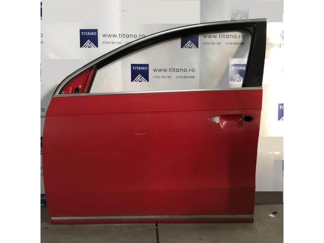 bontott VW PASSAT B7 Bal első Ajtó (Üres lemez)