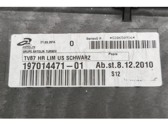 bontott VW PASSAT B7 Bal első Ajtókeret Burkolat