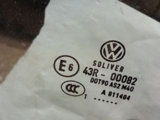 bontott VW PASSAT B7 Bal hátsó Ablak