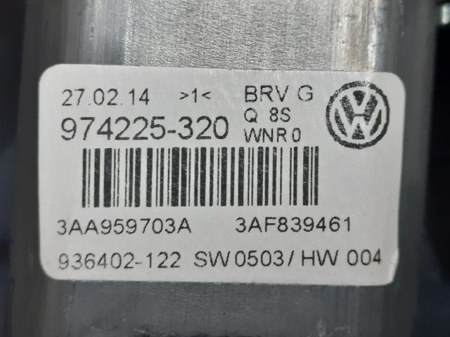 bontott VW PASSAT B7 Bal hátsó Ablakemelő Motor