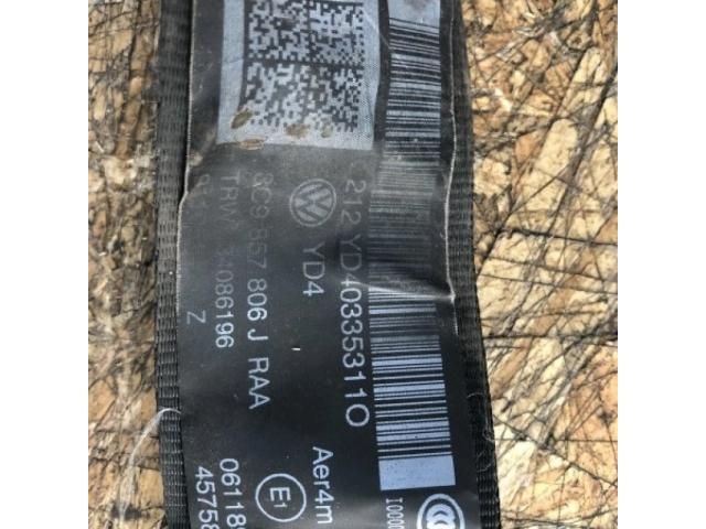 bontott VW PASSAT B7 Bal hátsó Biztonsági Öv