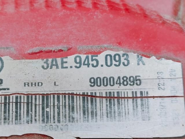 bontott VW PASSAT B7 Bal Hátsó Lámpa