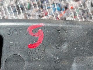 bontott VW PASSAT B7 Bal hátsó Oldal Lökhárító Tartó (Műanyag)